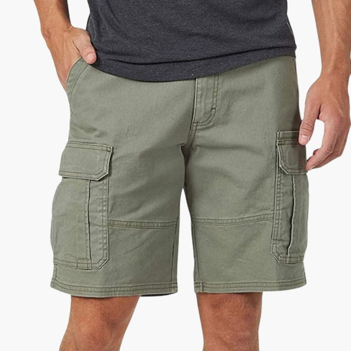 Herren Cargo Shorts | Gerade Passform | Seitentaschen | Sommer