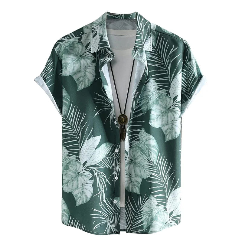 Herren Shirt | Kurzarm | Paisleymuster | Sommer