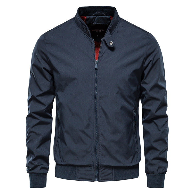 Jacke Herren | Steppjacke Herren Übergang | Moderner Stehkragen