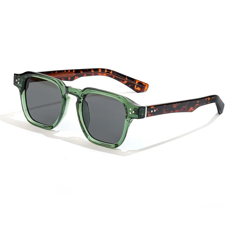 Herren Sonnenbrille | Transparentes Gestell | Verlaufsgläser | Sommer
