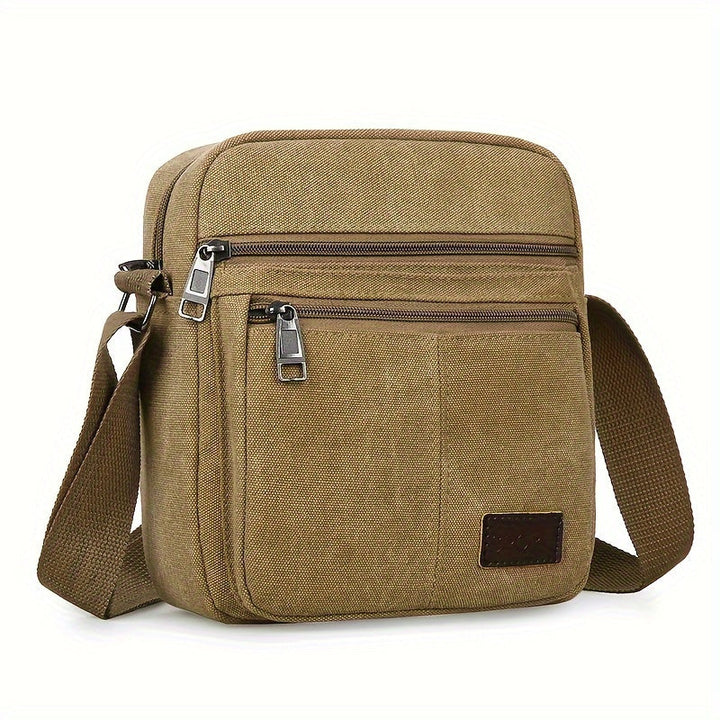 Herren Umhängetasche | Vintage | Verstellbarer Schultergurt | Alltag