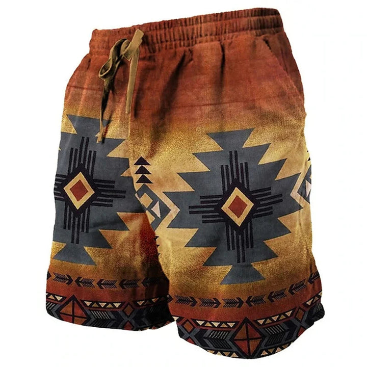 Herren Shorts | Retro | Mit Kordelzug | Sommer