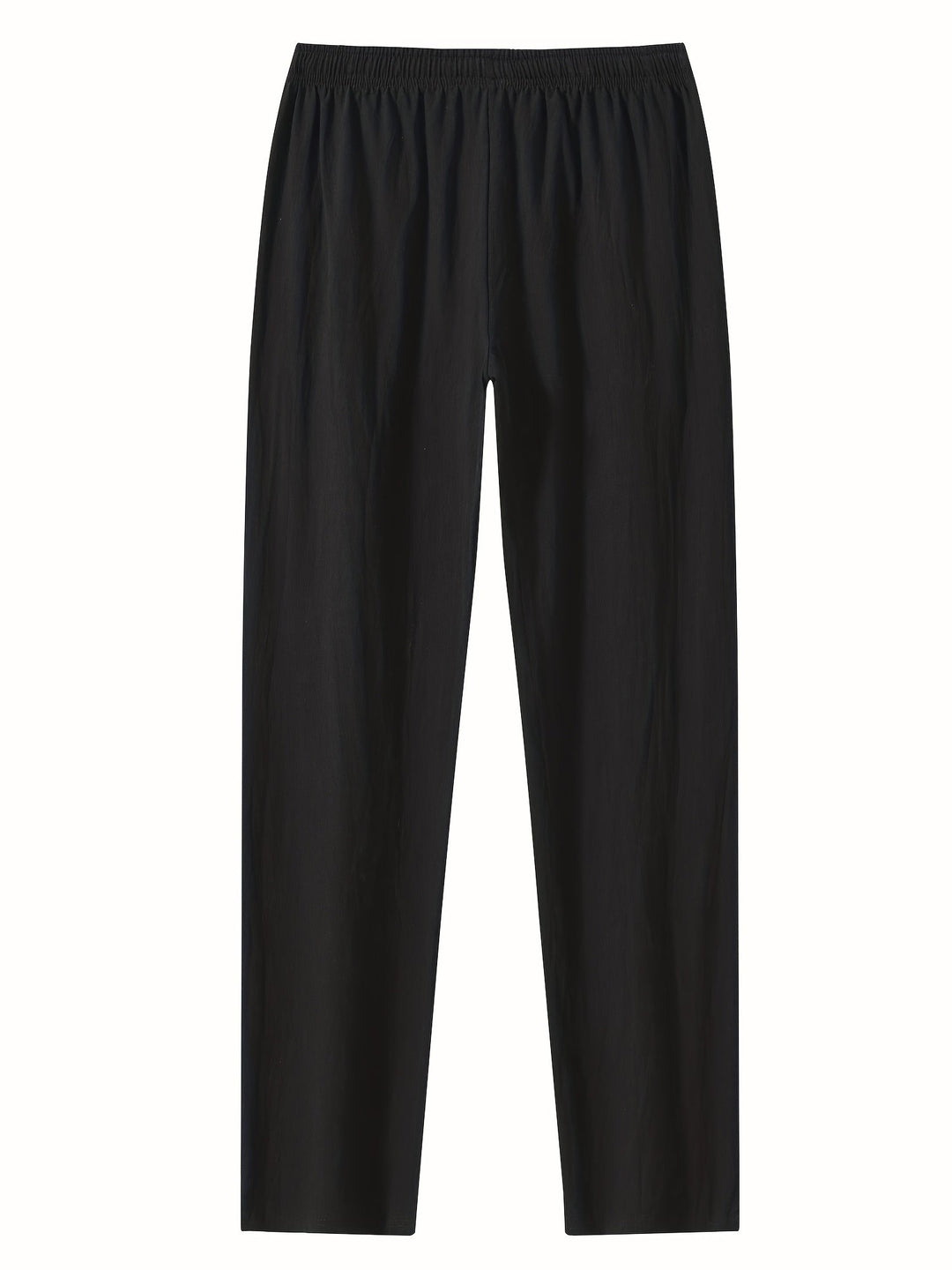 Herren Leinenhose | Lockerer Schnitt | Elastischer Bund | Sommer