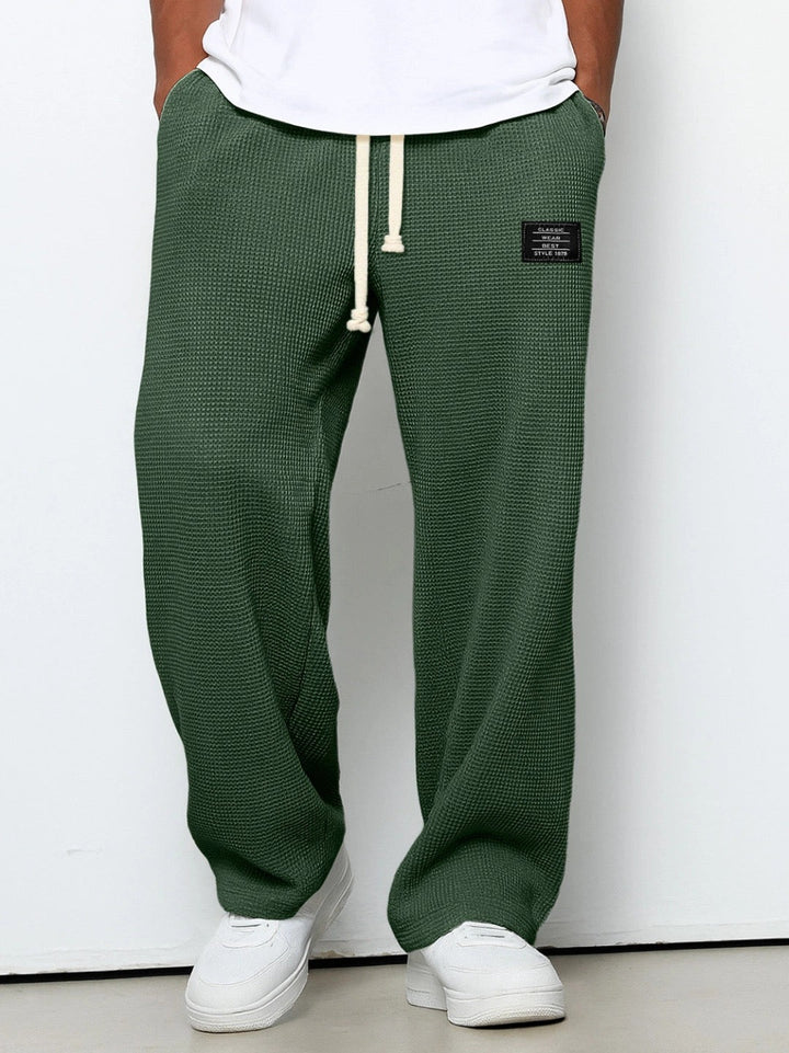 Herren Hose | Straight Leg | Mit Kordelzug | Sommer