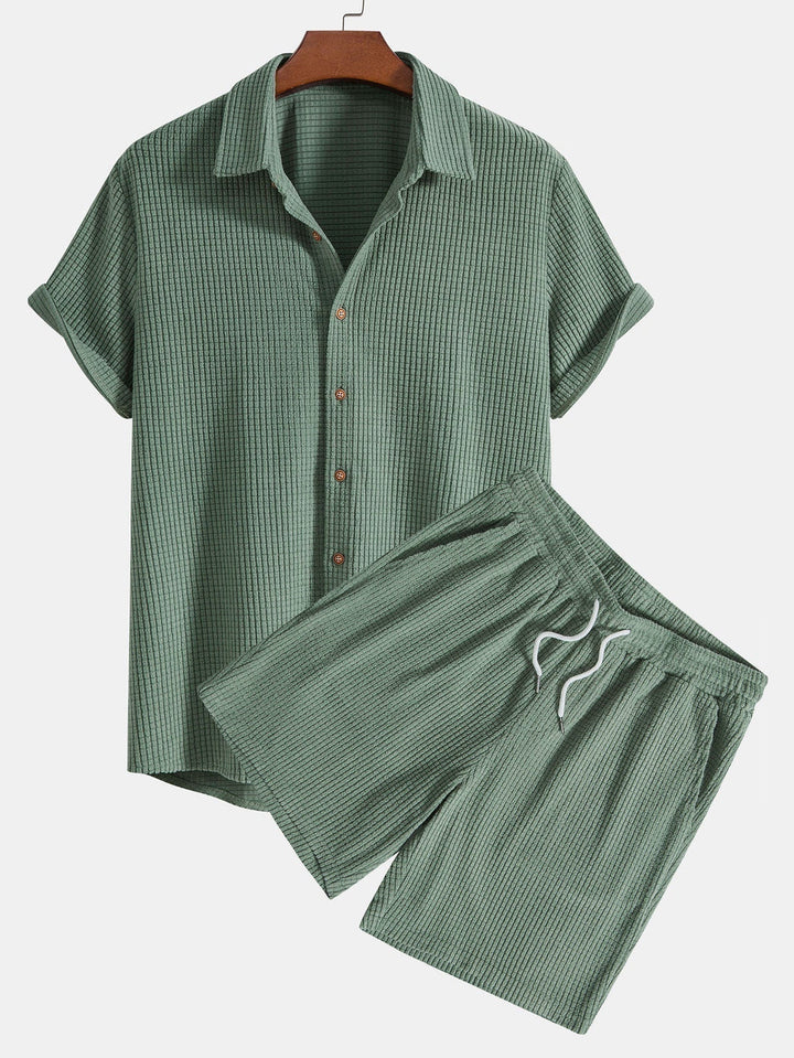 Herren Set | Relaxed | Mit Kordelzug | Sommer