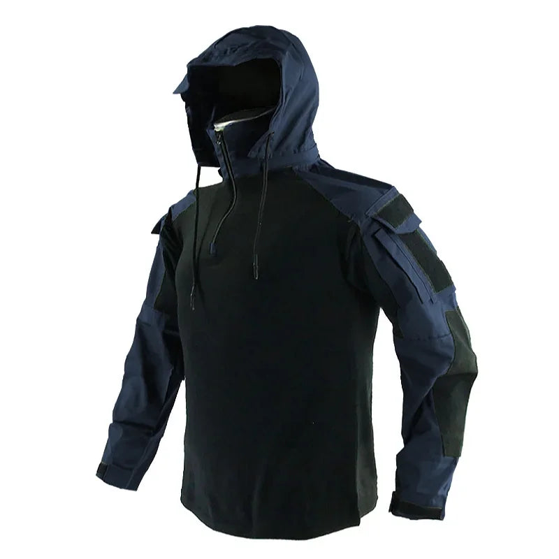 Winterjacke Herren | Taktische Combat Kapuze | Funktionelle Jacke Herren