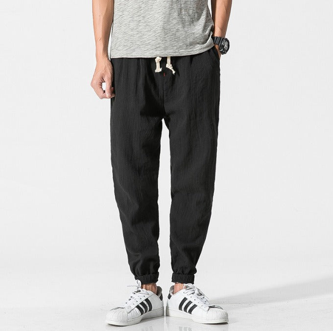Herren Hose | Tapered Relaxed | Elastischer Bund | Alltag Move