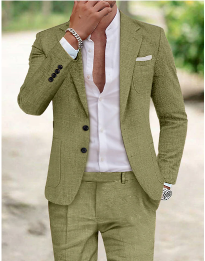 Herren Anzug | Elegant | Zweiteiliges Set | Sommer