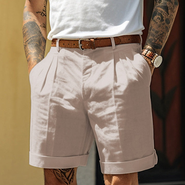 Herren Shorts | Straight | Hohe Taille | Sommer