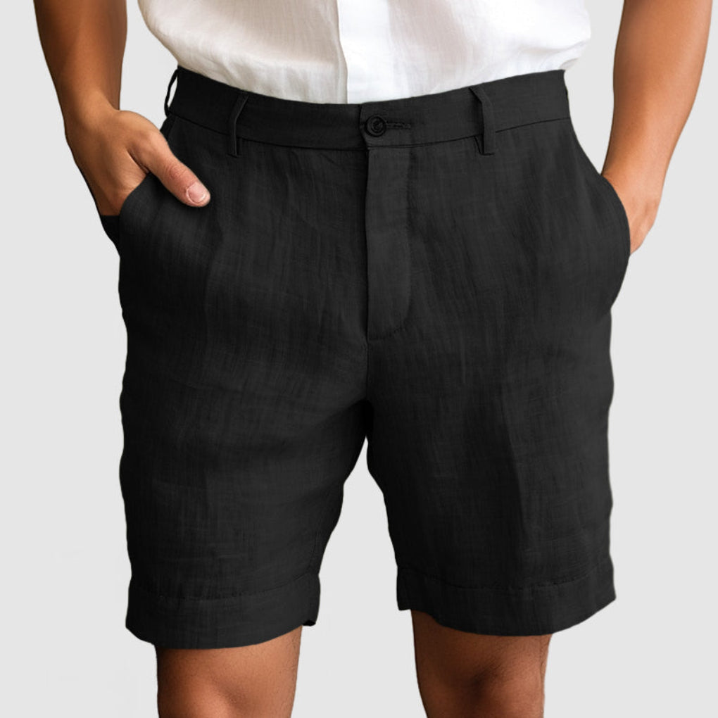 Herren Shorts | Straight | Mit Knopf | Sommer