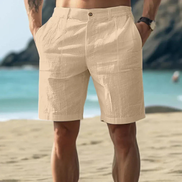 Herren Shorts | Straight | Mit Knopf | Sommer