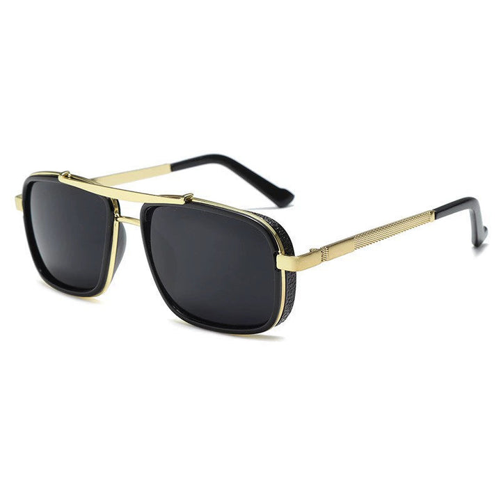 Herren Sonnenbrille | Retro Edge | Rechteckig | Sommer