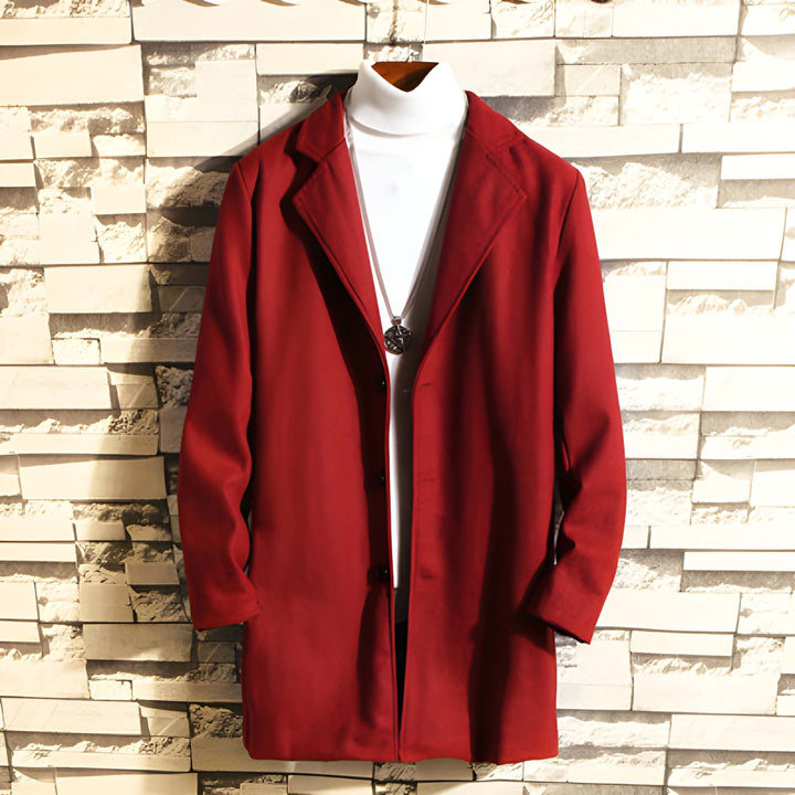 Winterjacke Herren | Slim Fit Zweireiher | Jacke Herren Urban