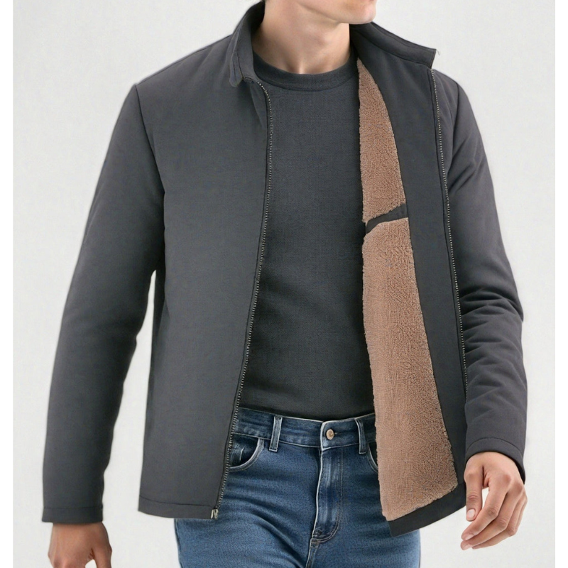 Winterjacke Herren | Leicht & Warm Gefüttert | Elegantes Business Design