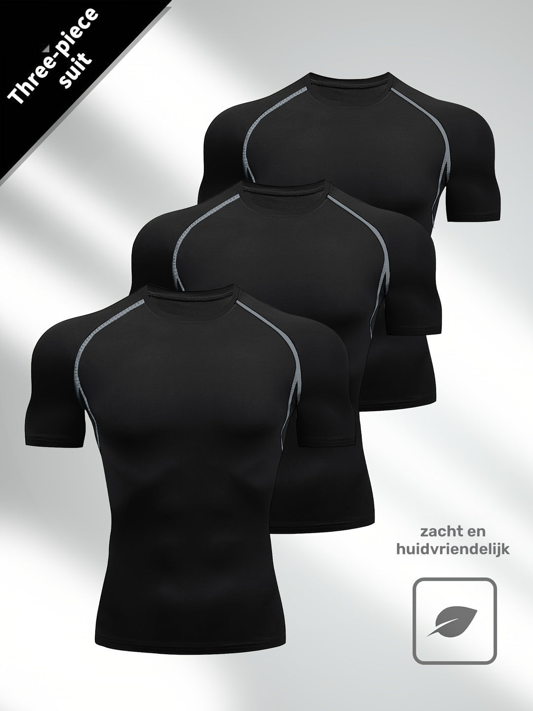 Herren Top | Slimfit | Ärmellos | Sommer | 3 Stück