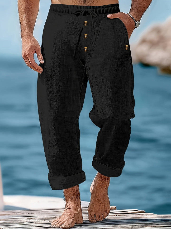 Herren Hose | Straight | Schlupfmodell | Sommer