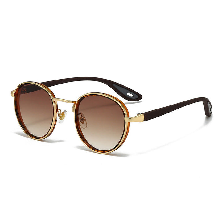Herren Sonnenbrille | Retro Stil | Runde Gläser | Urban Sommer