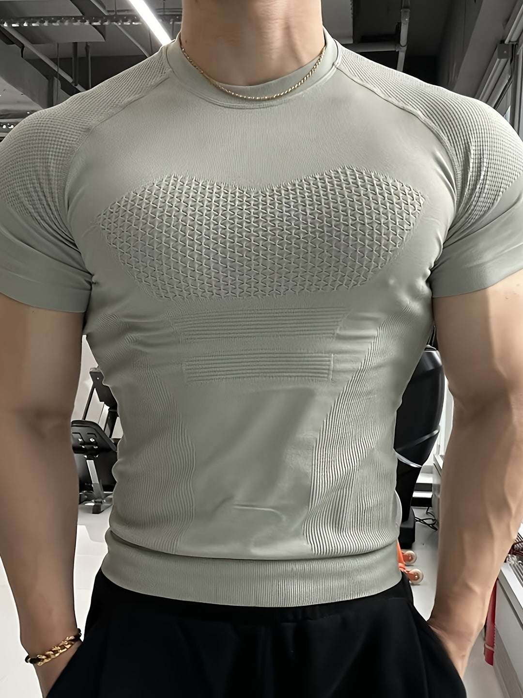 Herren Sportshirt | Slimfit | Kurzarm | Sommer