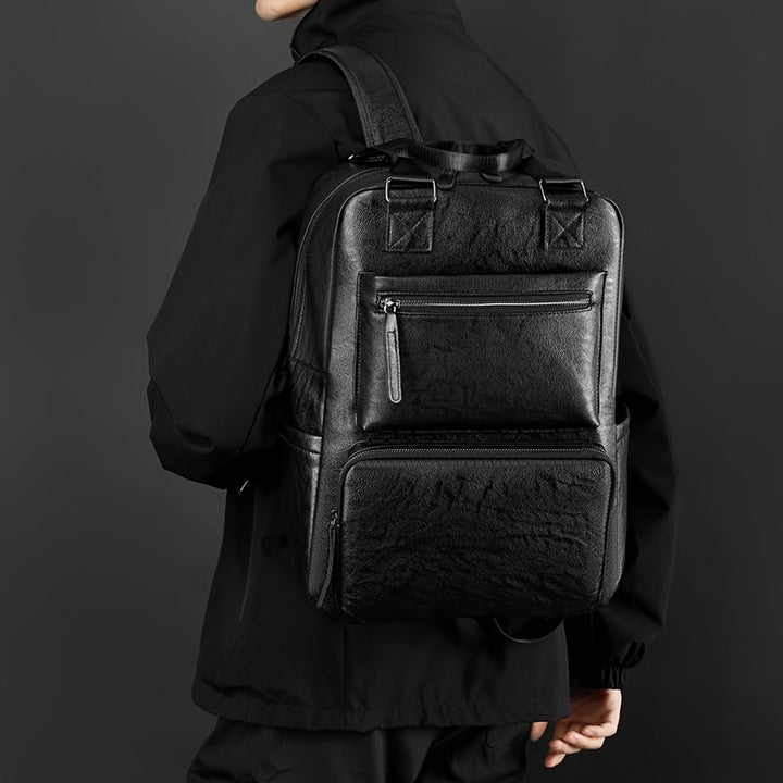 Herren Rucksack | Premium | Mit Reißverschlussfächern | Sommer