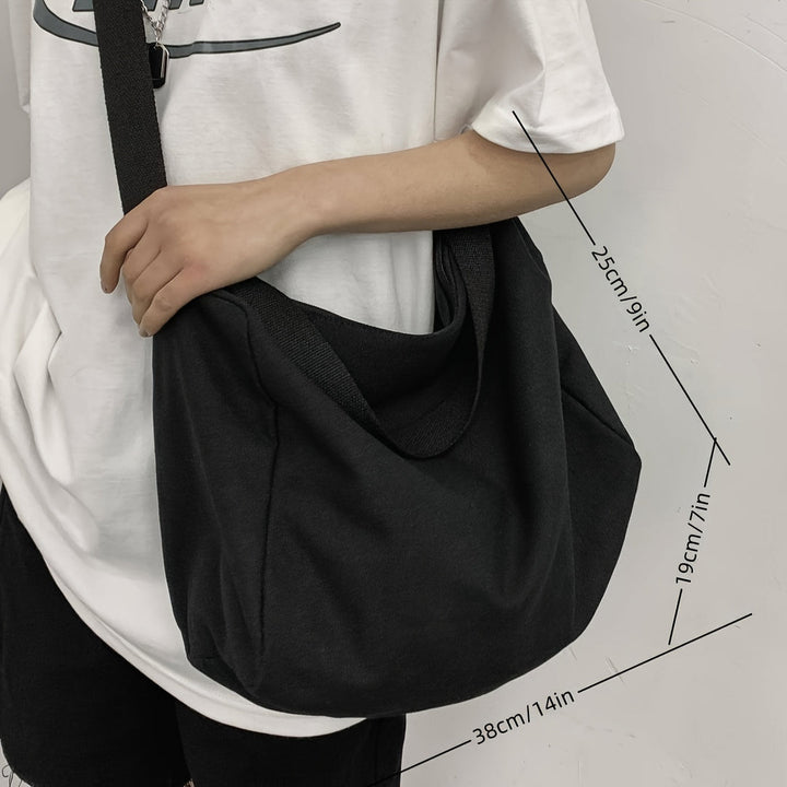 Herren Tasche | Oversized | Schultertasche Ohne Verschluss | Sommer