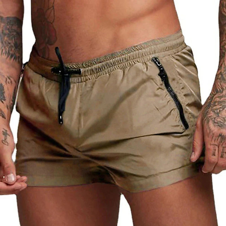 Herren Badeshorts | Slimfit | Mit Kordelzug | Sommer