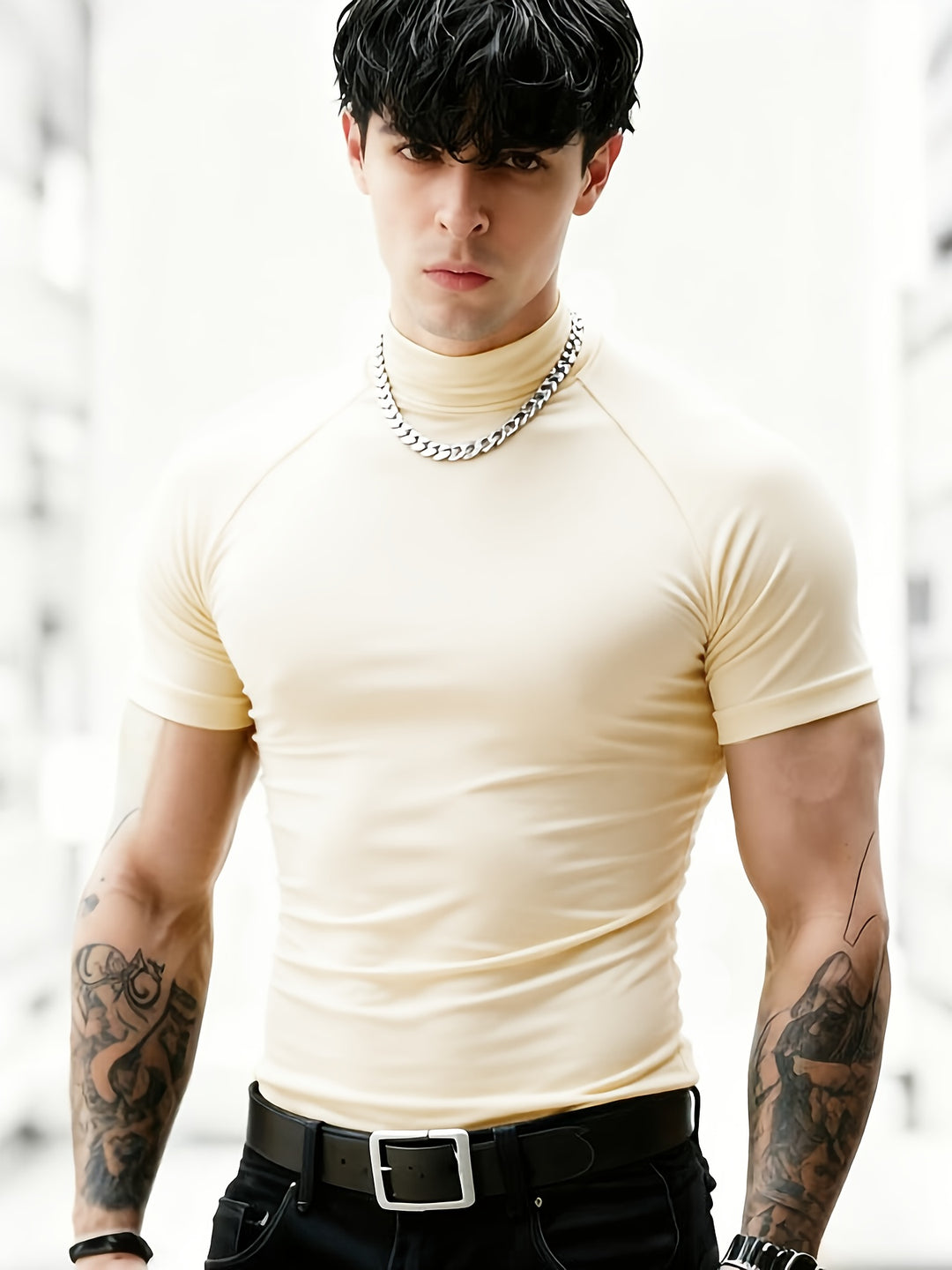 Herren Sportshirt | Slimfit | Kurze Ärmel | Sommer