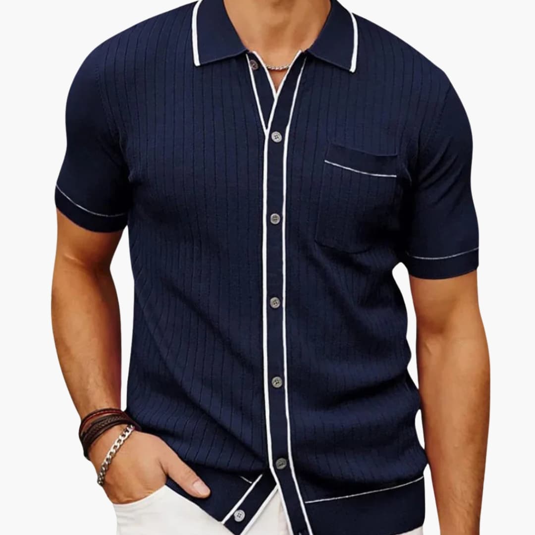Herren Poloshirt | Slimfit | Mit Knöpfen | Sommer