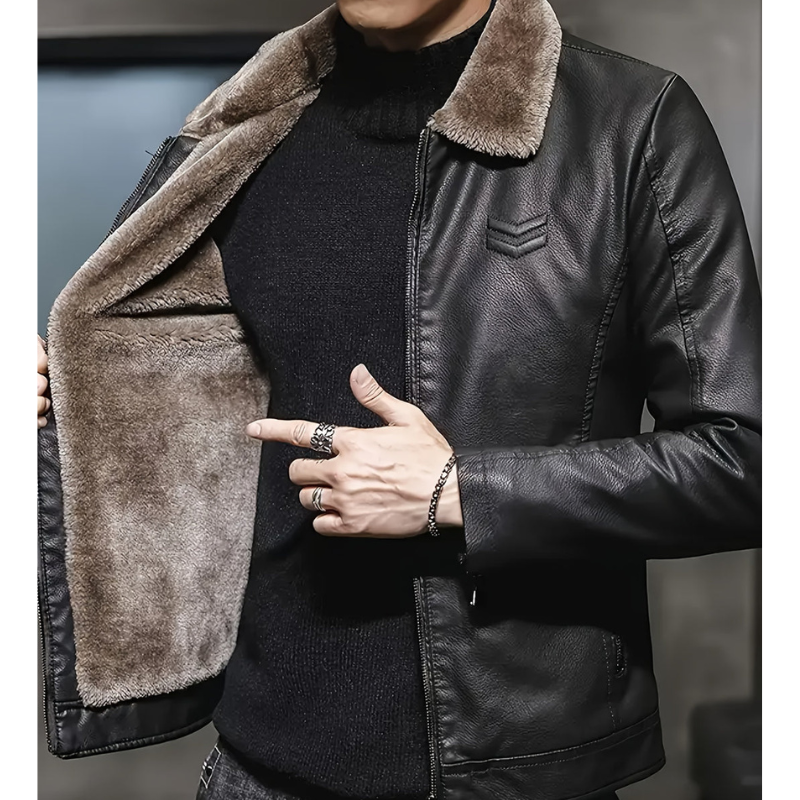 Winterjacke Herren | Winddicht & Warm Gefüttert | Funktionale Outdoorjacke