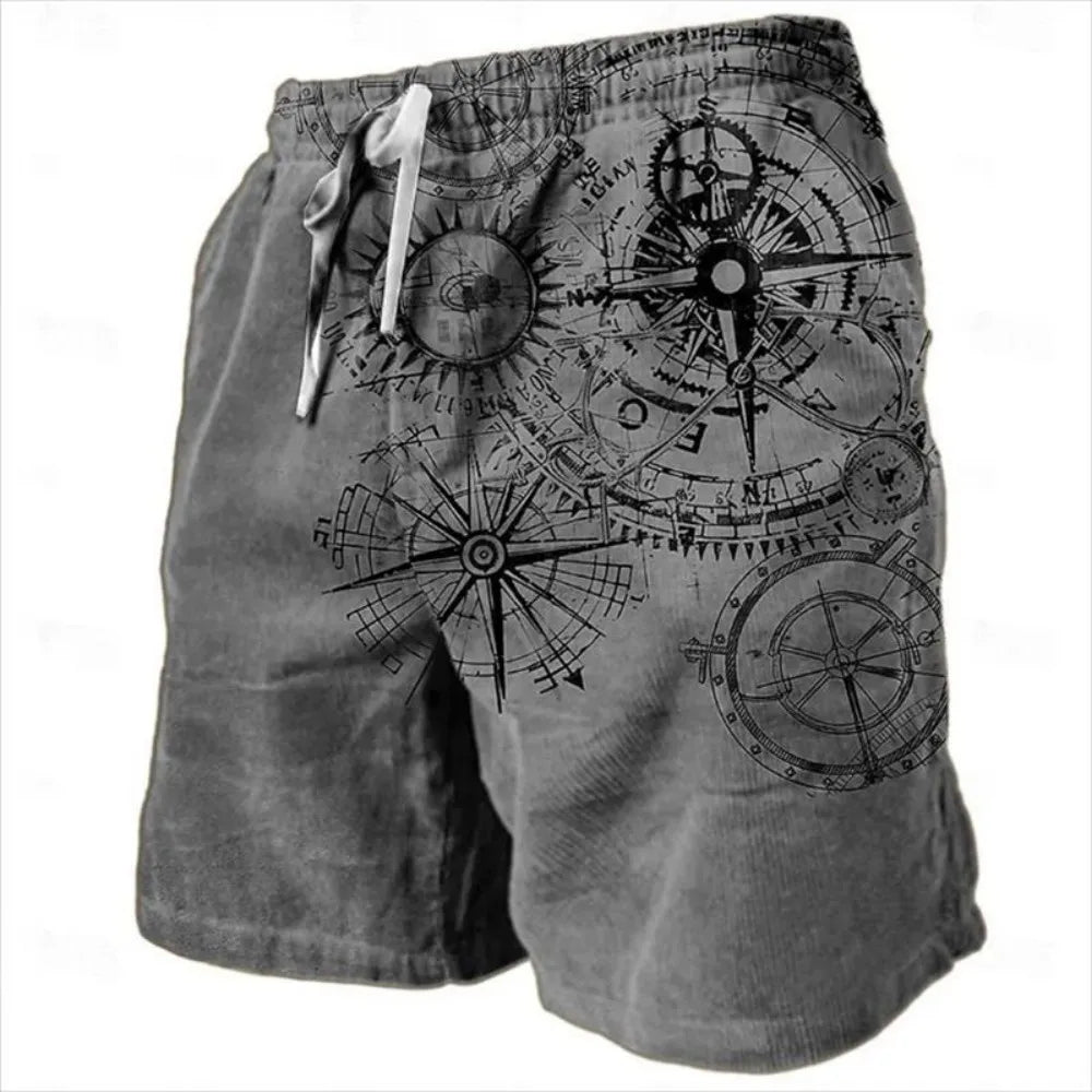 Herren Shorts | Straight | Mit Kordelzug | Sommer