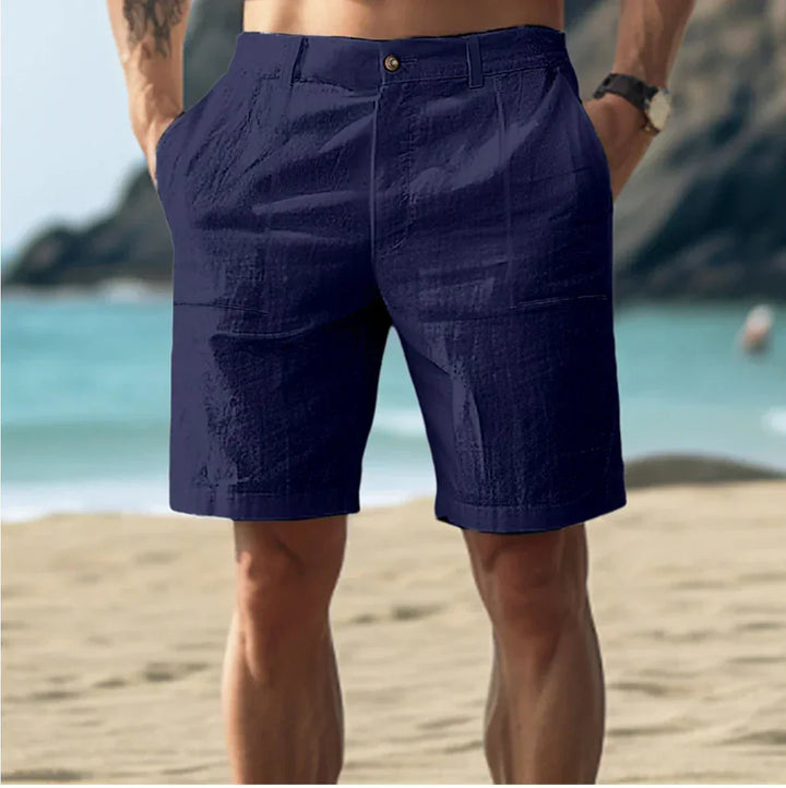 Herren Shorts | Straight | Mit Knopf | Sommer