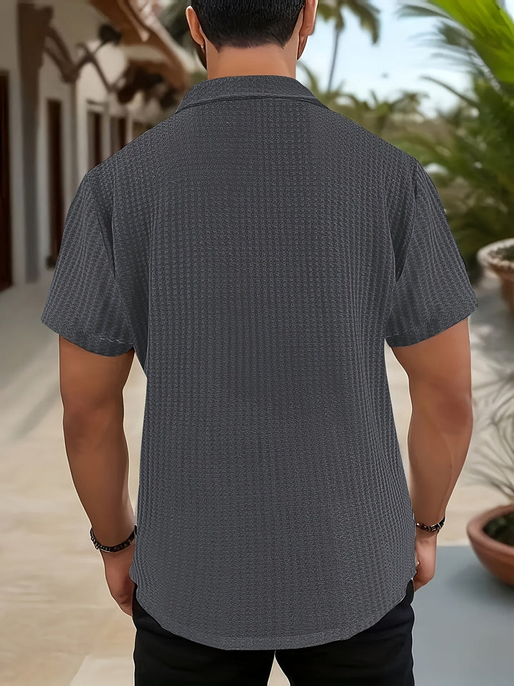 Herren Hemd | Slimfit | Mit Knöpfen | Sommer