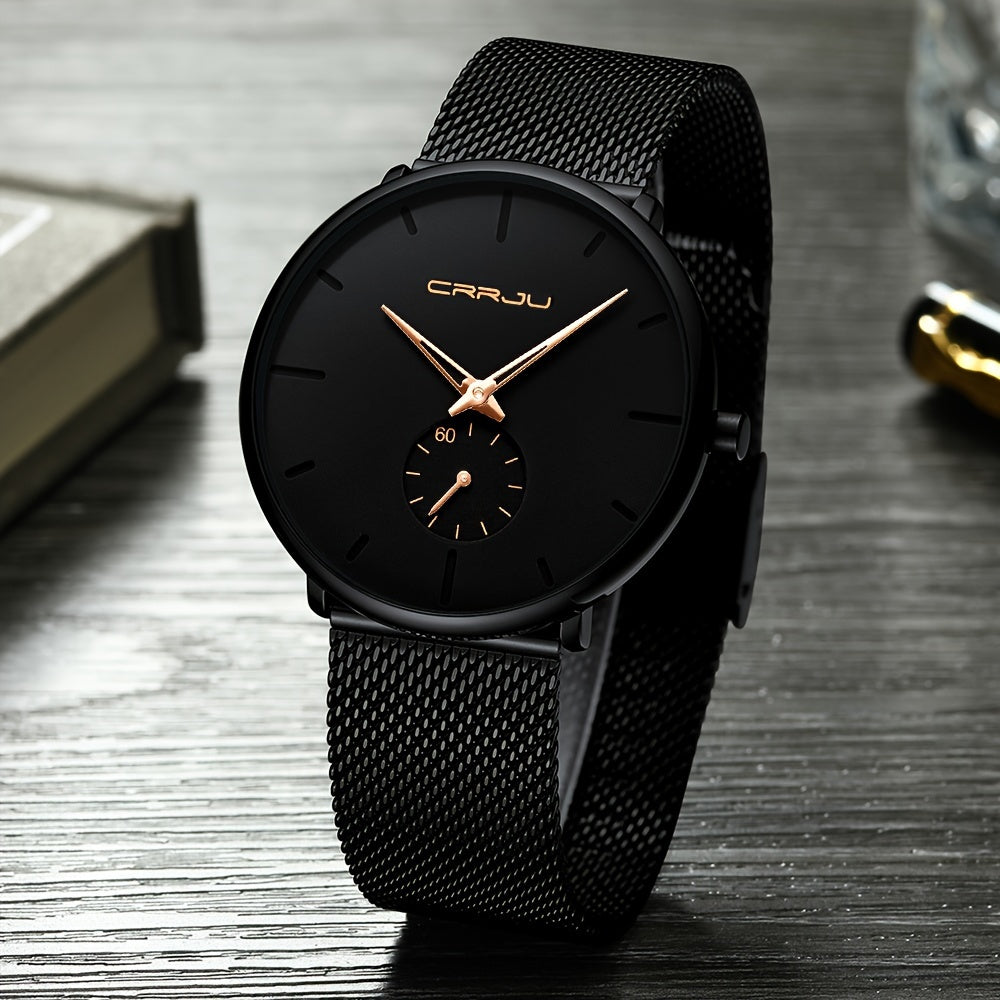 Herren Uhr | Minimalistisch | Meshband | Sommer Nova