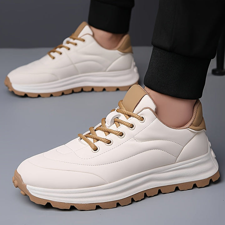 Herren Sneaker | Retro Sportliches | Schnürung | Sommer