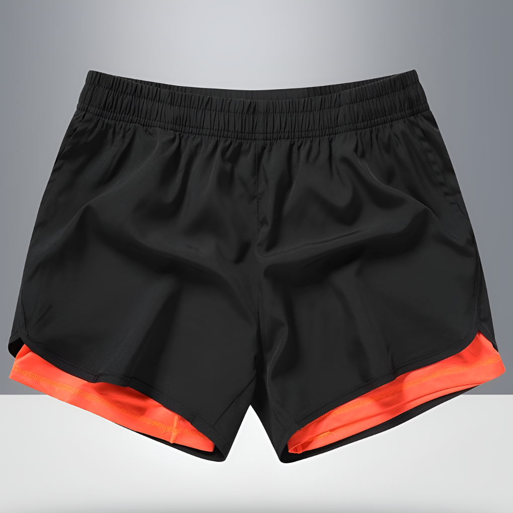 Herren Sport Shorts | Straight | Mit Innenhose | Sommer