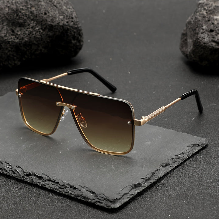 Herren Sonnenbrille | Oversized | Retro Design | Sommer