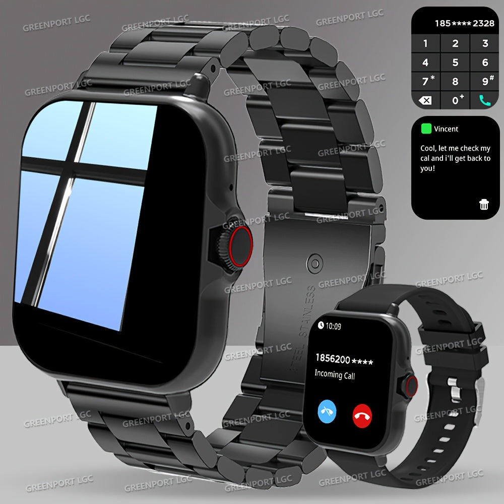 Herren Smartwatch | Modern | Touchscreen Mit Anruffunktion | Ganzjährig