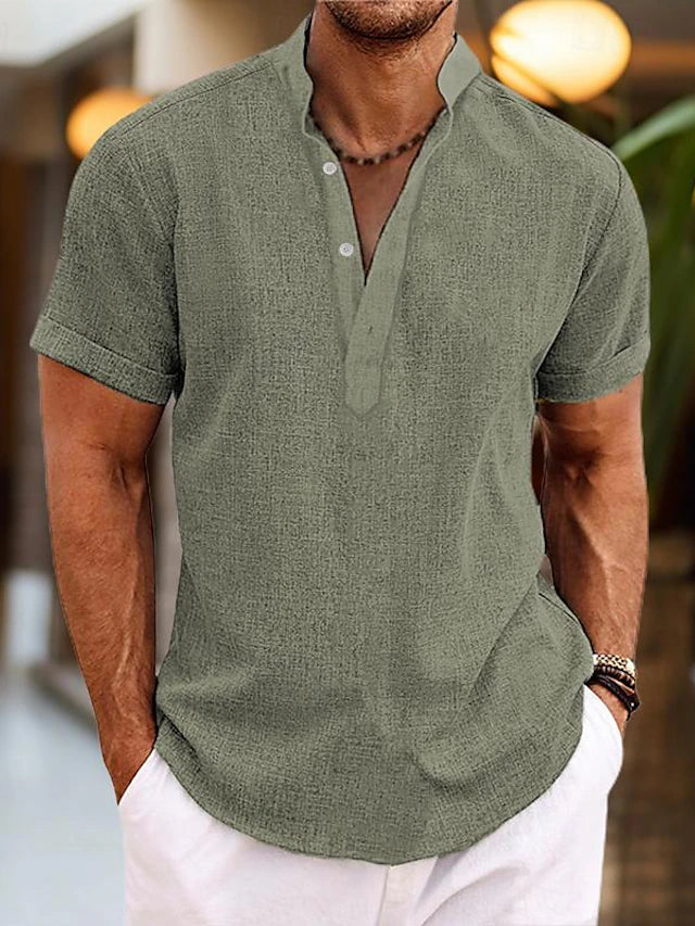 Herren Shirt | Straight | Kurzarm | Sommer
