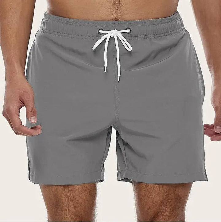 Herren Badeshorts - Lässige Poolshorts in Schwarz