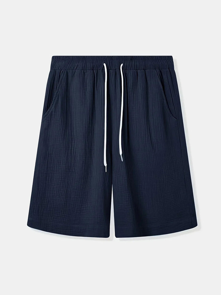 Herren Badeshorts Sommer - Schnelltrocknend Blau