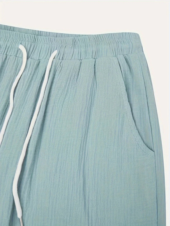 Herren Badeshorts Sommer - Schnelltrocknend Blau