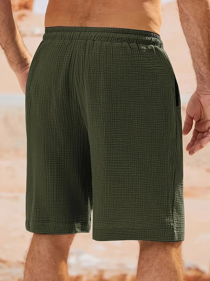 Herren Badeshorts Sommer - Schnelltrocknend Blau