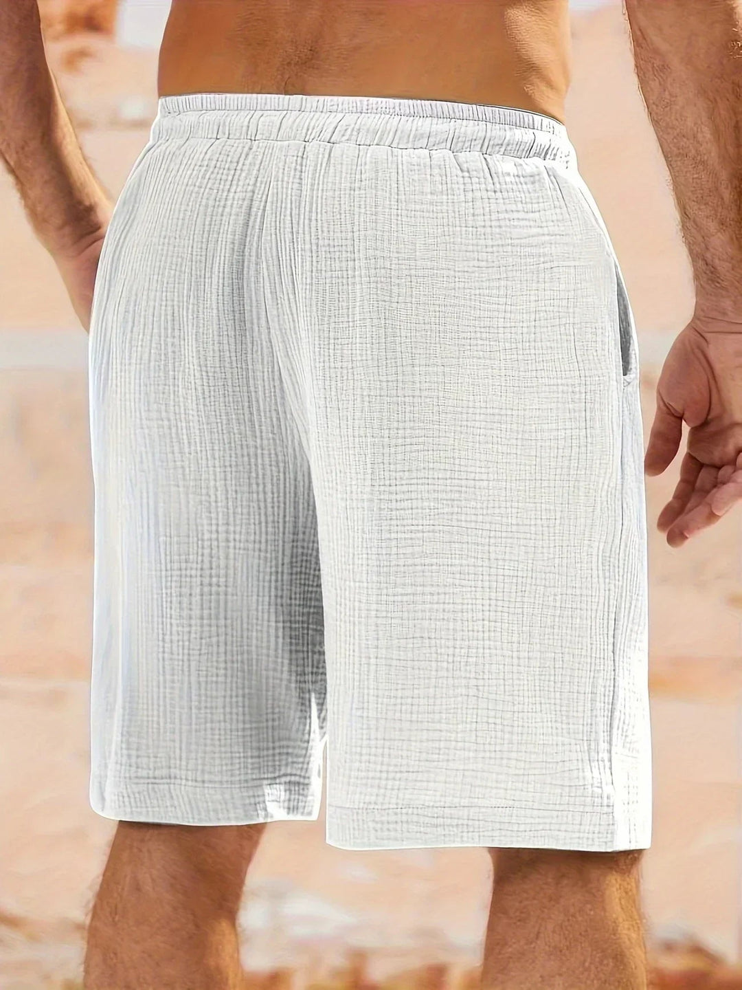 Herren Badeshorts Sommer - Schnelltrocknend Blau