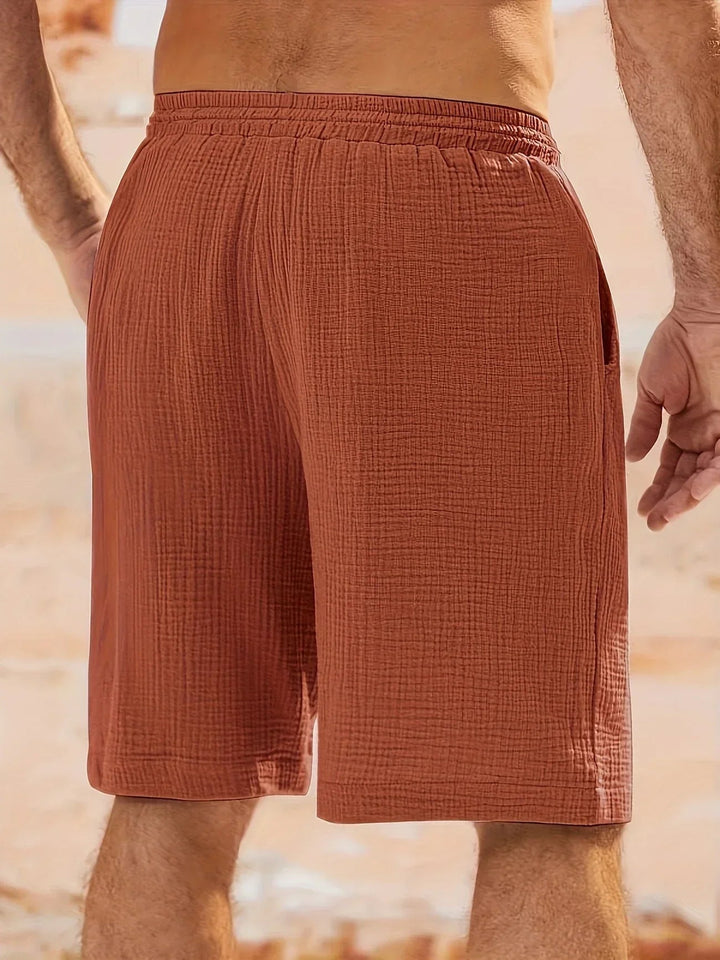 Herren Badeshorts Sommer - Schnelltrocknend Blau