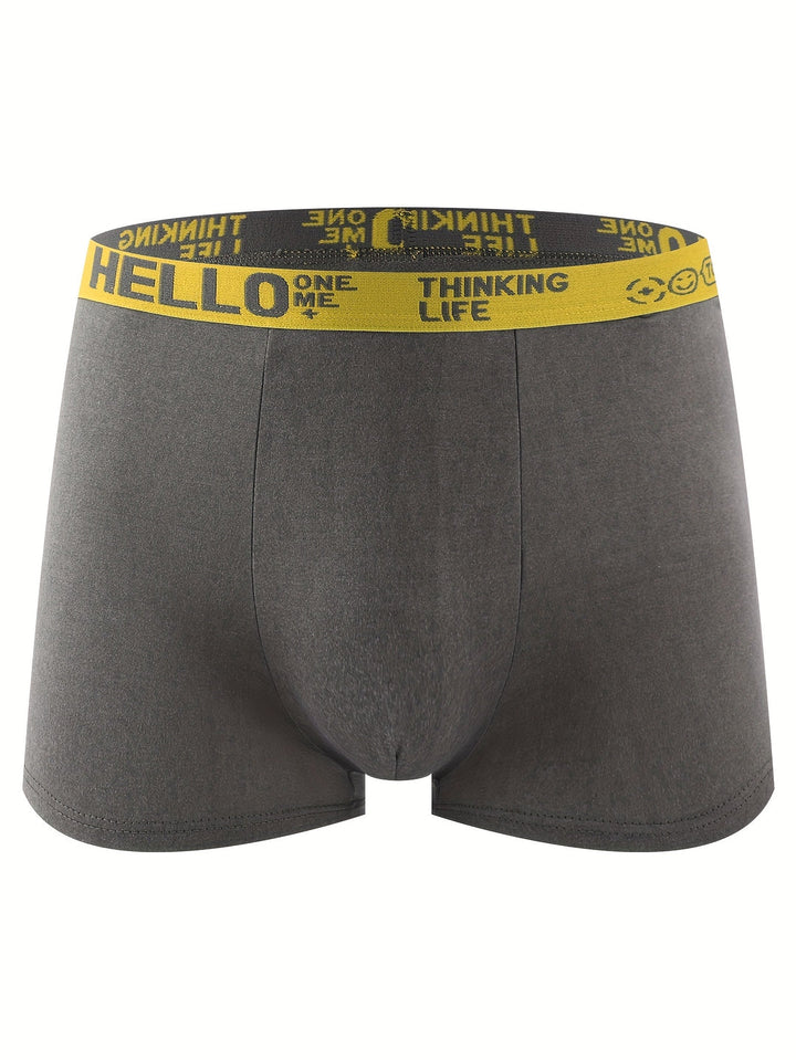 Herren Boxershorts | Schnell trocknend & Elastisch | Polyester | 10 Stück