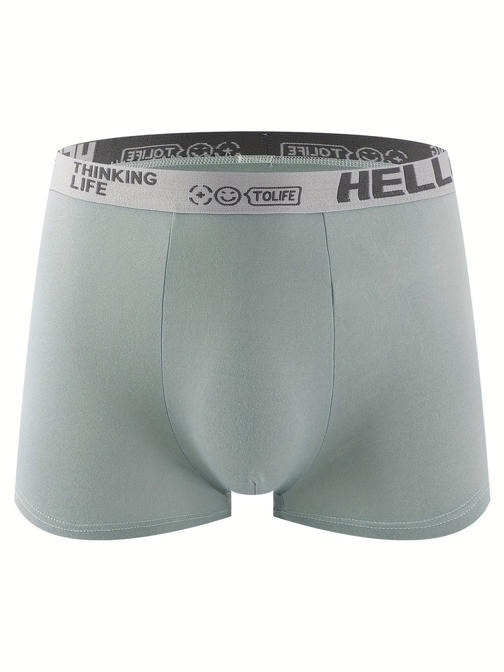 Herren Boxershorts | Schnell trocknend & Elastisch | Polyester | 10 Stück