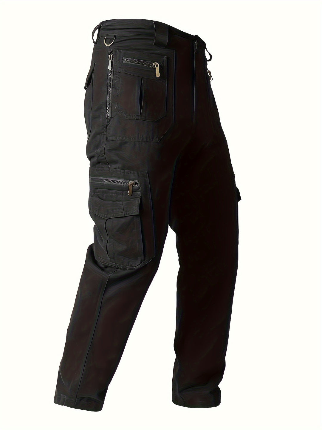 Herren Cargo Hose | 100% Baumwolle | Mehrfach-Taschen Design | Lässig & Bequem für Outdoor