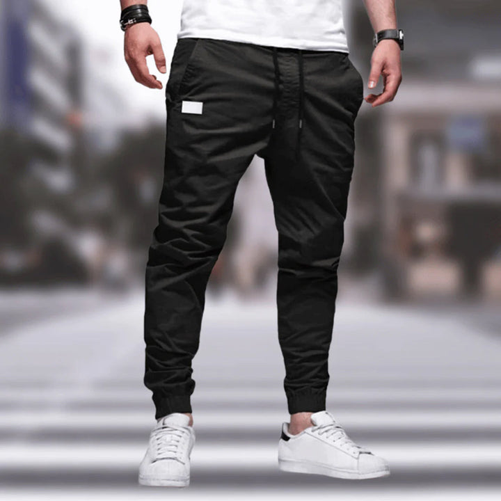 Herren Cargo Hose | Baumwolle | Funktional & Bequem | Sommer mit Kordelzug