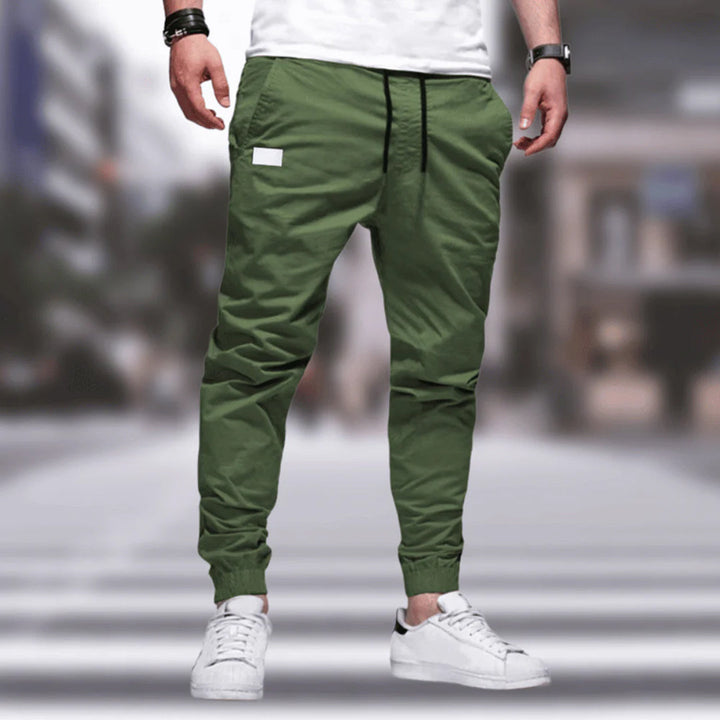 Herren Cargo Hose | Baumwolle | Funktional & Bequem | Sommer mit Kordelzug
