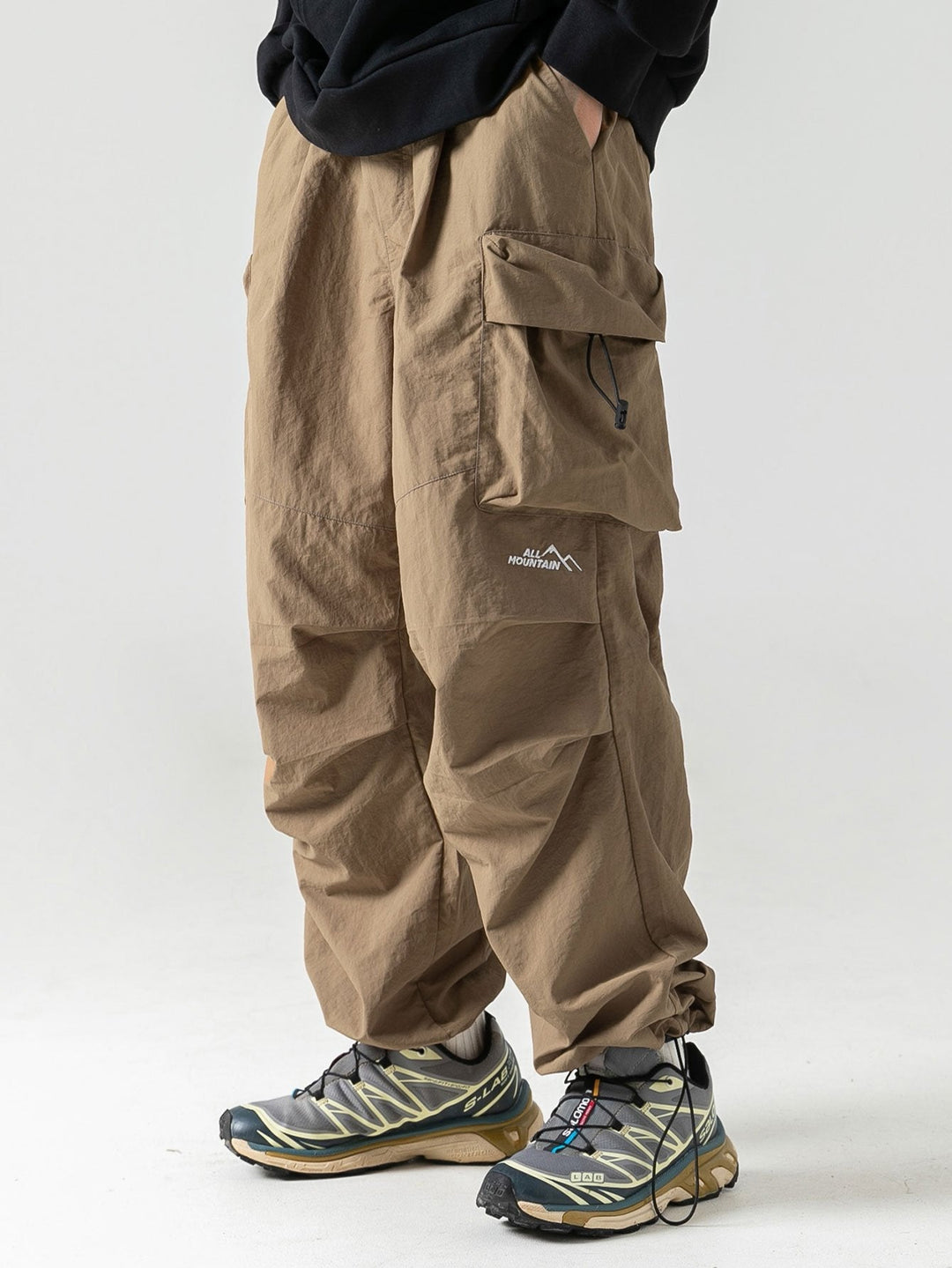 Herren Cargo-Hose wasserfest - Outdoor &amp; Wandern - Braun