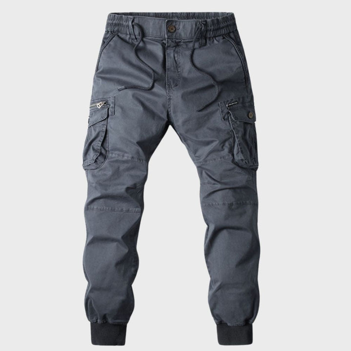 Herren Cargo Jogginghose – Premium Baumwolle – Bequeme Passform – Casual Stil
